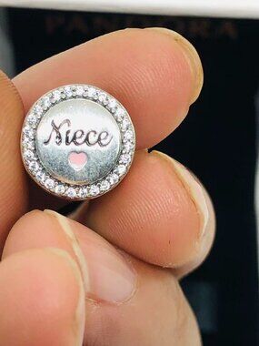 ✨🔥Pandora Niece Signet Round Charm bead Charm
